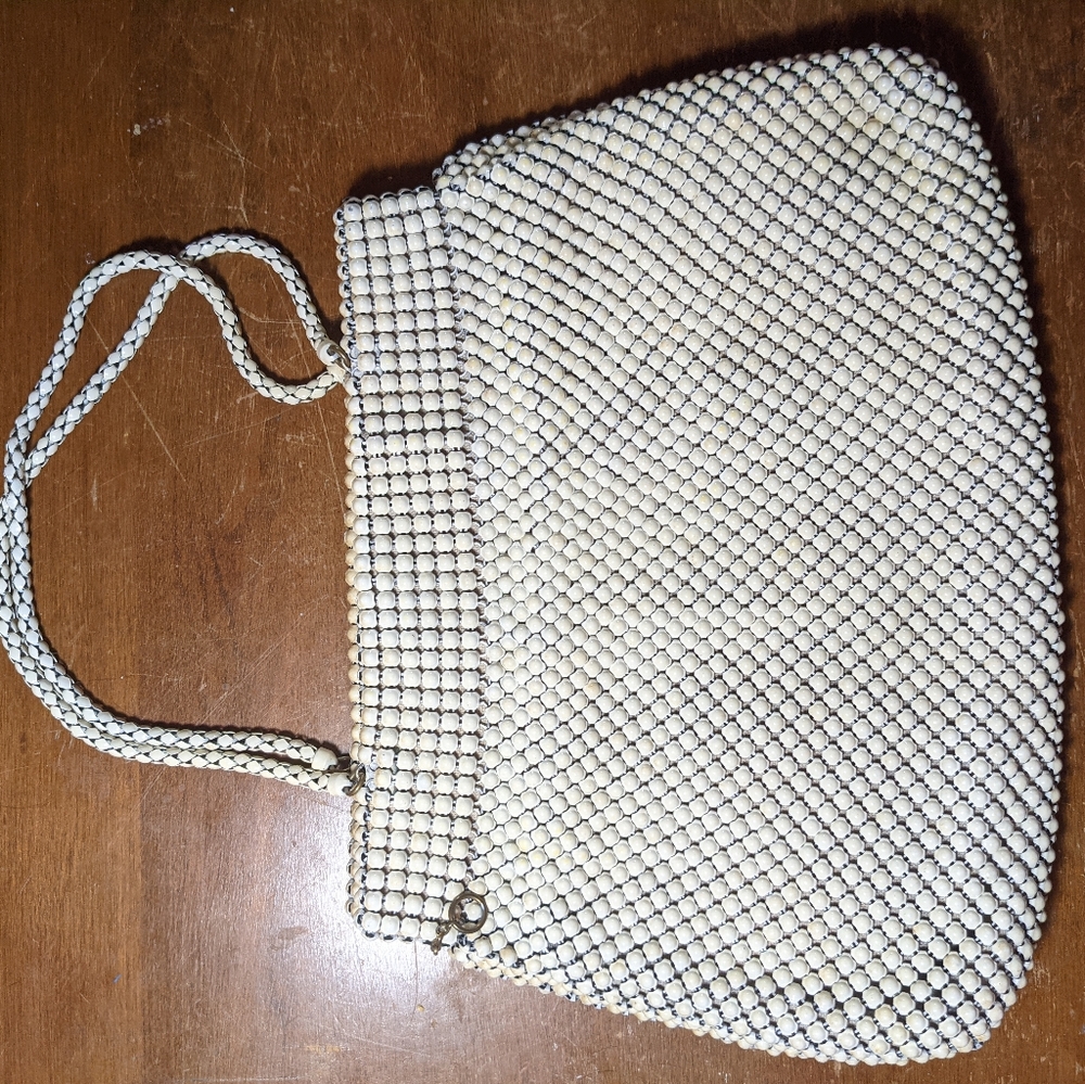 Whiting and Davis vintage metal mesh purse